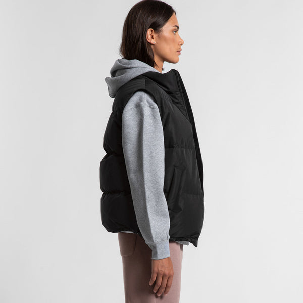 AS Colour Women's Puffer Vest | 4592 (Black)