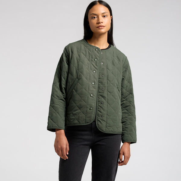AS Colour Women's Quilted Jacket | 4525 (Bone)