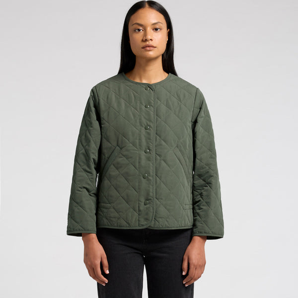AS Colour Women's Quilted Jacket | 4525 (Bone)