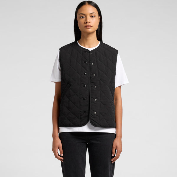 AS Colour Women's Quilted Vest | 4431 (Black)