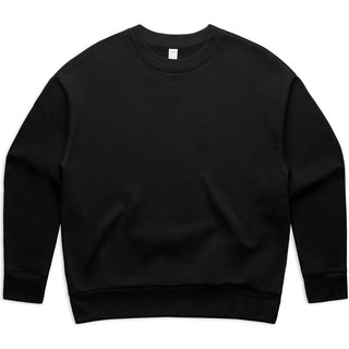 AS Colour 4160 Wo's Relax Crew - Front View | color:Black|view:front
