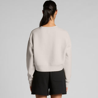 AS Colour Women's Relax Crop Crew | 4169 (Black)
