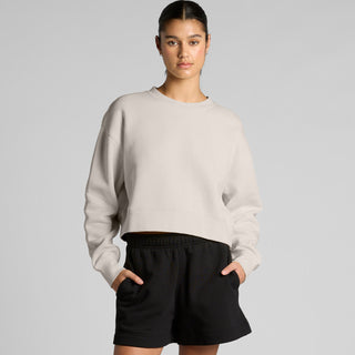 AS Colour Women's Relax Crop Crew | 4169 (Black)