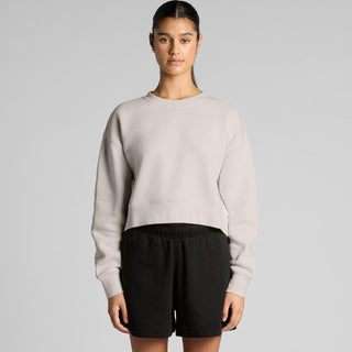 AS Colour Women's Relax Crop Crew | 4169 (Black)