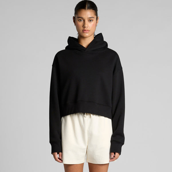 AS Colour Women's Relax Crop Hood | 4168 (Black)