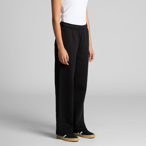 AS Colour Women's Relax Cuffless Track Pants | 4926 (Black)