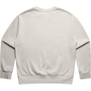 AS Colour 4165 Wo's Relax Faded Crew - Back View | color:Faded Bone|view:back