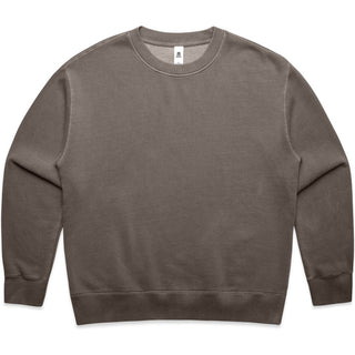 AS Colour 4165 Wo's Relax Faded Crew - Front View | color:Faded Grey|view:front