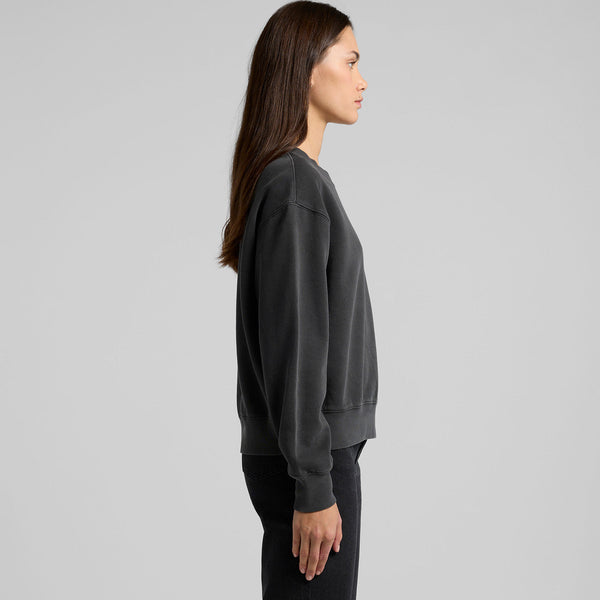 AS Colour Women's Relax Faded Crew | 4165 (Faded Black)