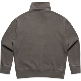 AS Colour 4167 Wo's Relax Faded Half Zip - Back View | color:Faded Grey|view:back