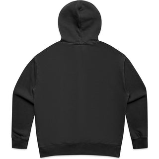 AS Colour 4170 Wo's Relax Faded Zip Hood - Back View | color:Faded Black|view:back