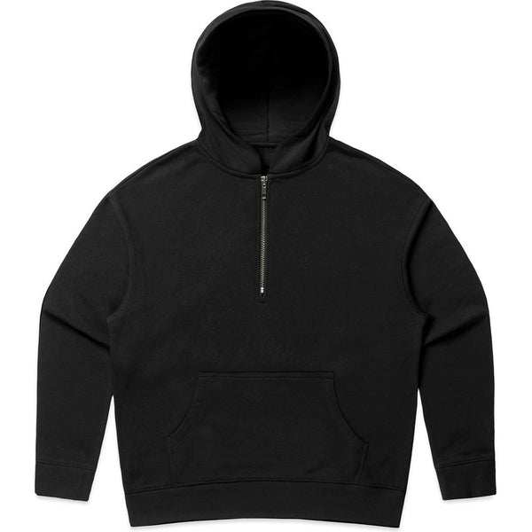 AS Colour Women's Relax Half Zip Hood | 4164 (Black)