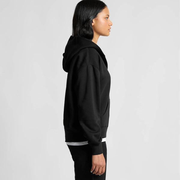 AS Colour Women's Relax Half Zip Hood | 4164 (Black)