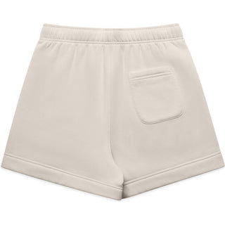 AS Colour 4933 Wo's Relax Track Shorts - Back View | color:Bone|view:back