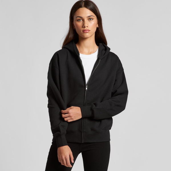 AS Colour Women's Relax Zip Hood | 4162 (Grey Marle)