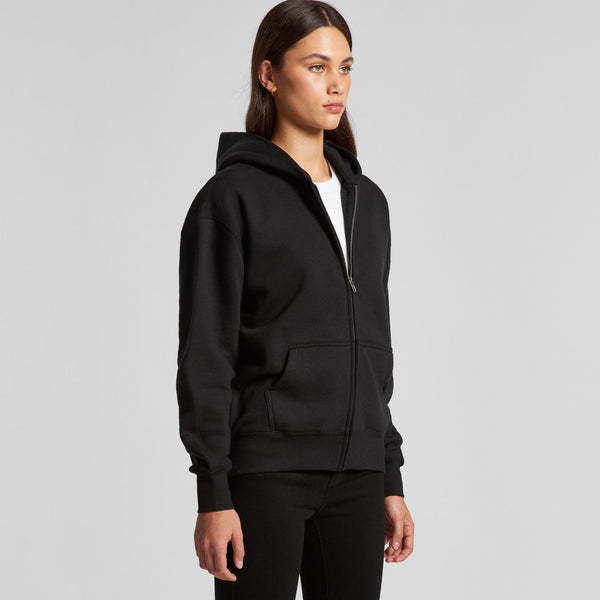 AS Colour Women's Relax Zip Hood | 4162 (Grey Marle)