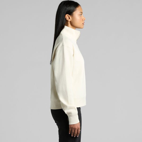 AS Colour Women's Stencil Half Zip Crew | 4125 (Navy)