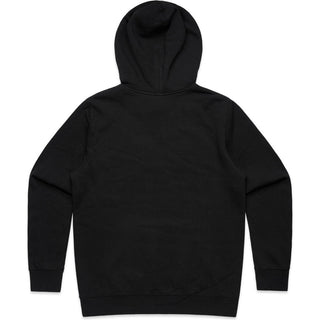 AS Colour 4102 Wo's Stencil Hood - Back View | color:Black|view:back