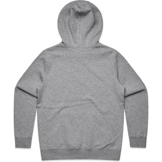 AS Colour 4102 Wo's Stencil Hood - Back View | color:Grey Marle|view:back