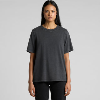 AS Colour Women's Stone Wash Heavy Tee | 4085 (Grey Stone)