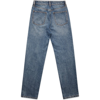 AS Colour 4830 Wo's Straight Jeans - Back View | color:Washed Blue|view:back