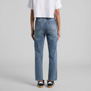 AS Colour Women's Straight Jeans | 4830 (Washed Blue)