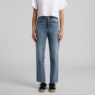 AS Colour Women's Straight Jeans | 4830 (Washed Black)