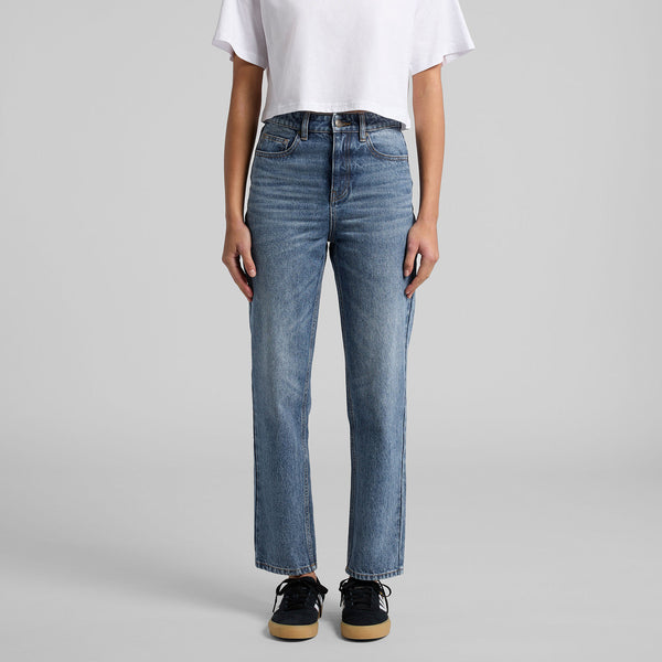 AS Colour Women's Straight Jeans | 4830 (Washed Black)