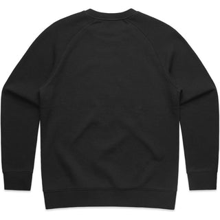 AS Colour 4100 Wo's Supply Crew - Back View | color:Black|view:back