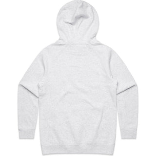 AS Colour 4101 Wo's Supply Hood - Back View | color:White Marle|view:back