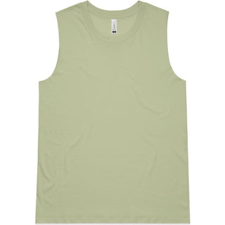AS Colour 4069 Wo's Upside Tank - Front View | color:Pistachio|view:front