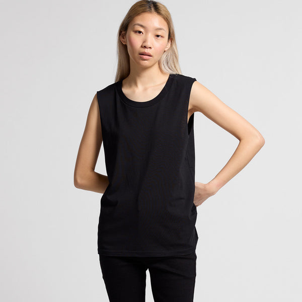 AS Colour Women's Upside Tank | 4069 (Black)