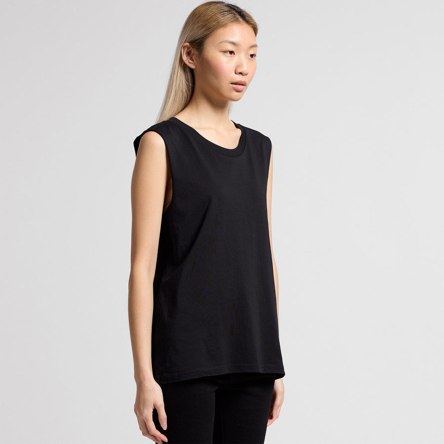 AS Colour Women's Upside Tank | 4069 (Black)