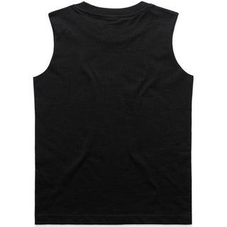 AS Colour 3010 Youth Barnard Tank - Back View | color:Black|view:back