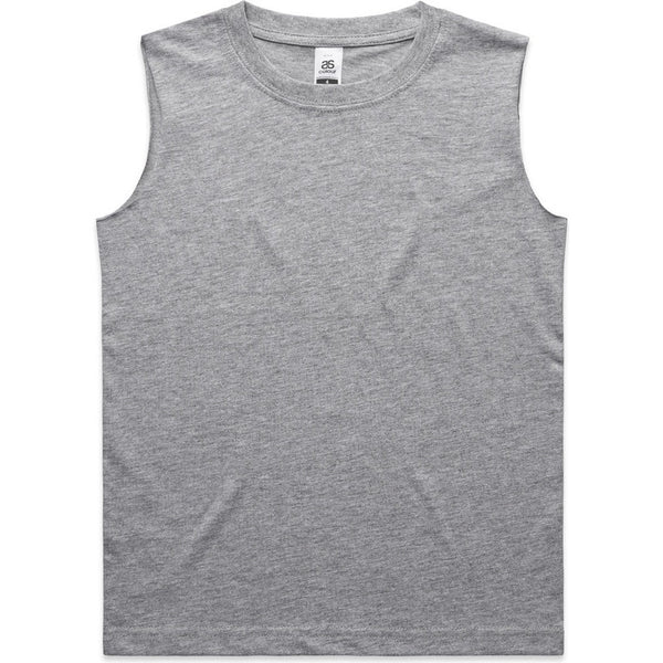 AS Colour Youth Barnard Tank | 3010 (Grey Marle)