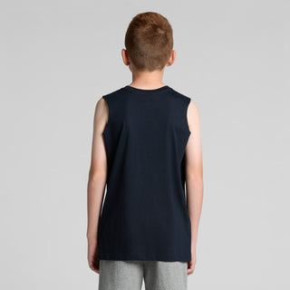 AS Colour Youth Barnard Tank | 3010 (Grey Marle)