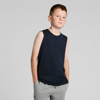 AS Colour Youth Barnard Tank | 3010 (Grey Marle)