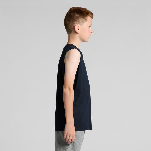 AS Colour Youth Barnard Tank | 3010 (Grey Marle)