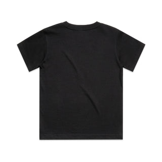 AS Colour 3061 Youth Classic Tee - Back View | color:Black|view:back