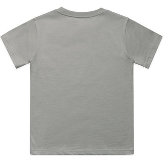 AS Colour 3061 Youth Classic Tee - Back View | color:Storm|view:back