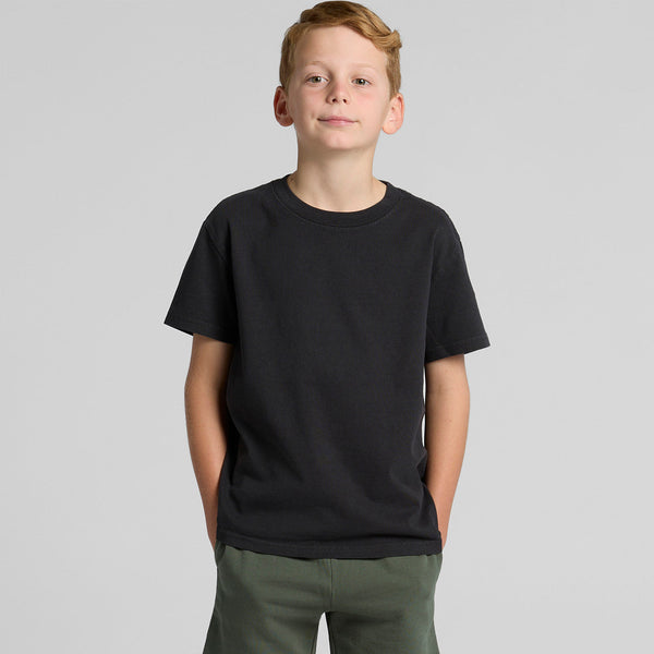AS Colour Youth Heavy Faded Tee | 3071 (Faded Black)