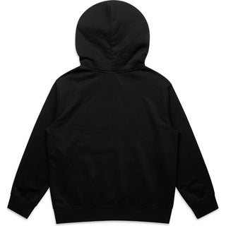 AS Colour 3037 Youth Relax Hood - Back View | color:Black|view:back