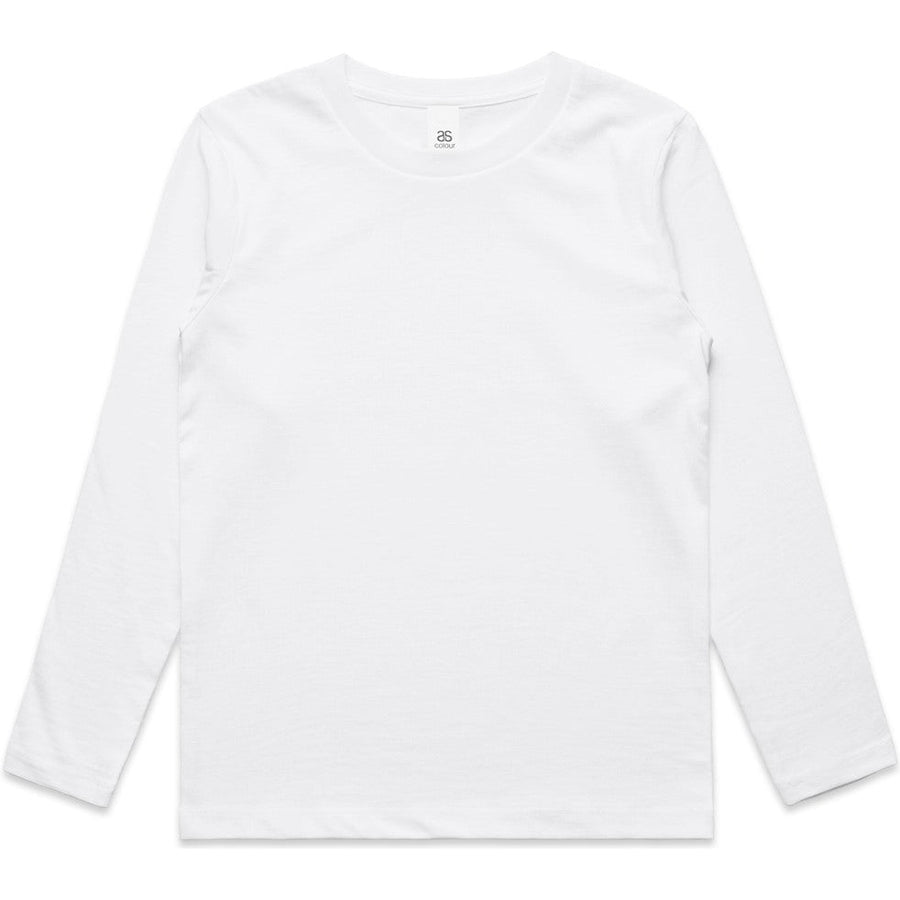 AS Colour Youth Staple L/S Tee | 3008 (White)