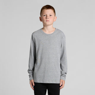 AS Colour Youth Staple L/S Tee | 3008 (Grey Marle)