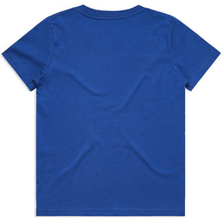 AS Colour 3006 Youth Staple Tee - Back View | color:Bright Royal|view:back