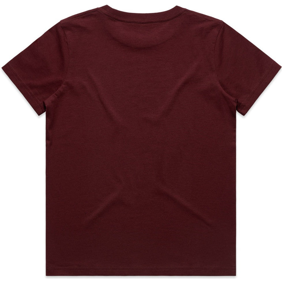 AS Colour Youth Staple Tee | 3006 (Burgundy)