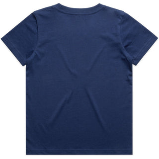 AS Colour 3006 Youth Staple Tee - Back View | color:Cobalt|view:back