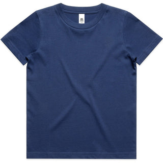 AS Colour 3006 Youth Staple Tee - Front View | color:Cobalt|view:front