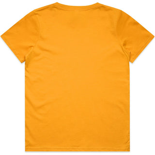 AS Colour 3006 Youth Staple Tee - Back View | color:Gold|view:back
