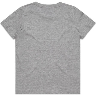 AS Colour 3006 Youth Staple Tee - Back View | color:Grey Marle|view:back